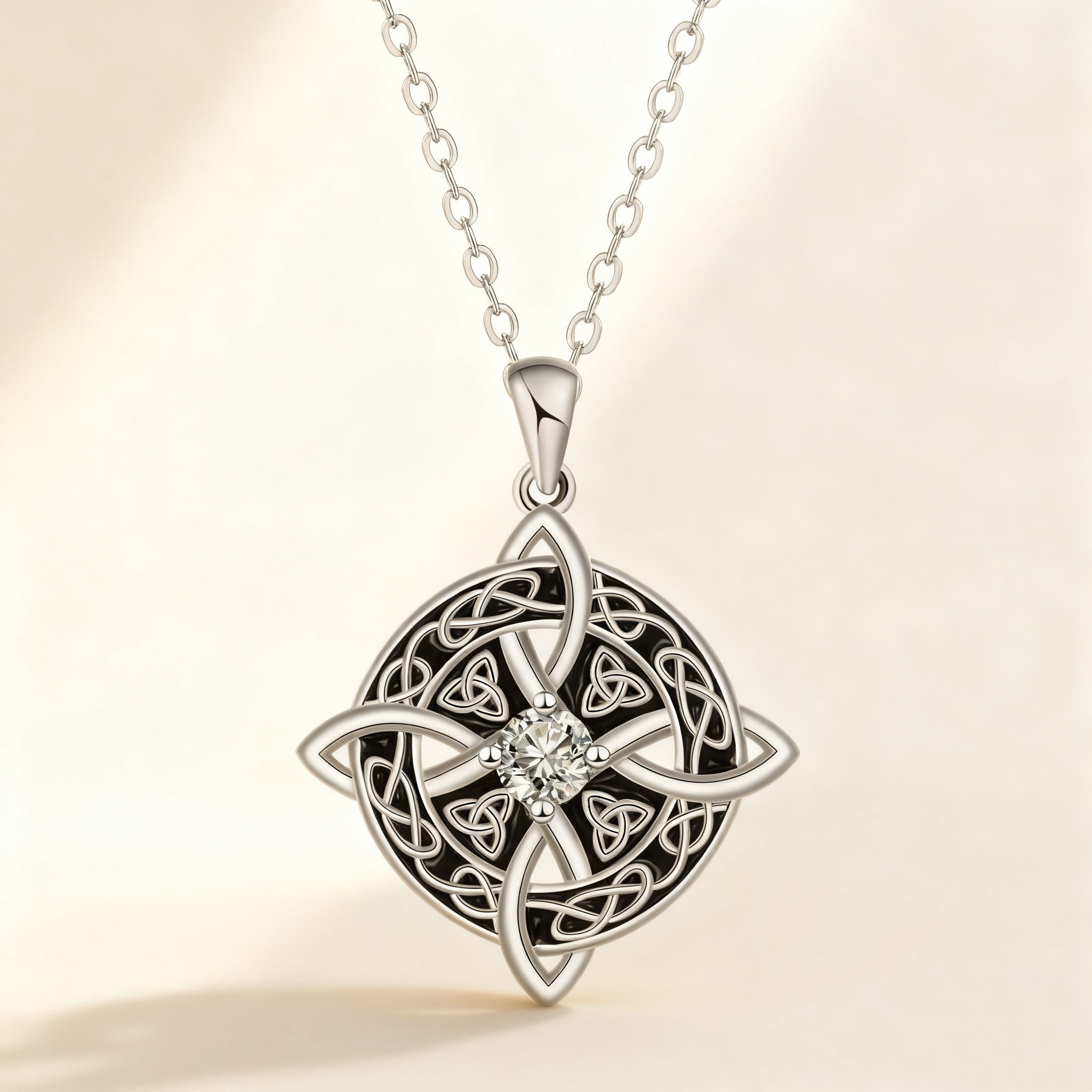 Celtic Knot Pendant Necklace