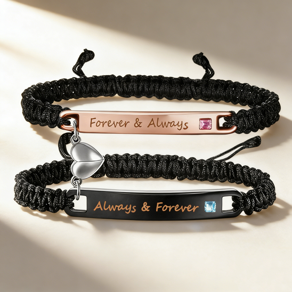 Couple Heart Bracelet