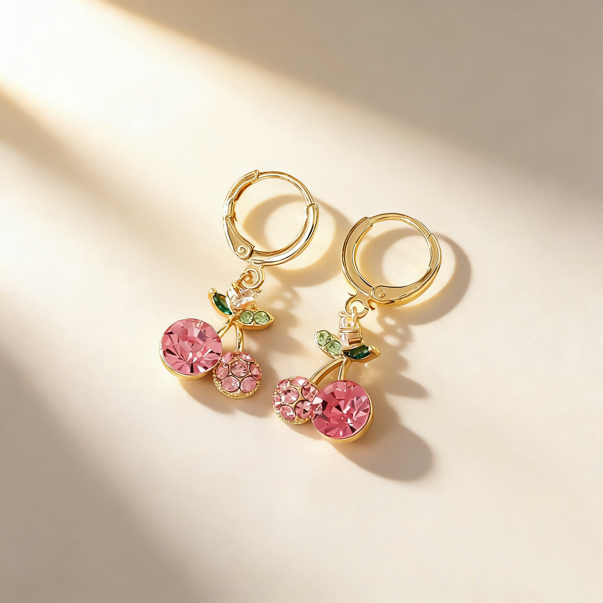Cherry Drop Earrings