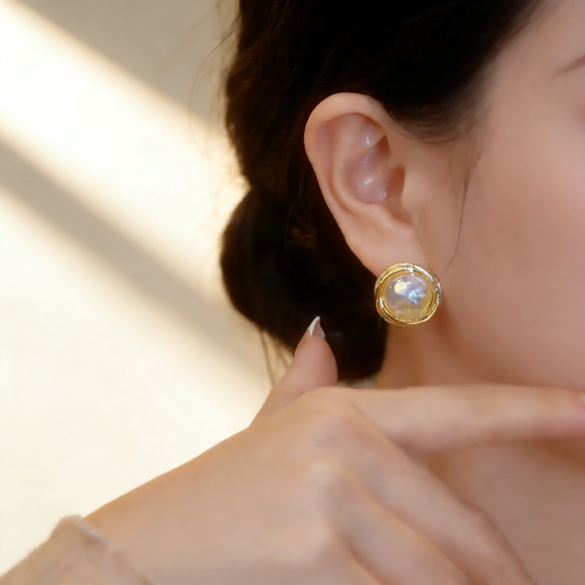 Pearl Surround Earrings