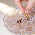 C-Shape Basket Earrings