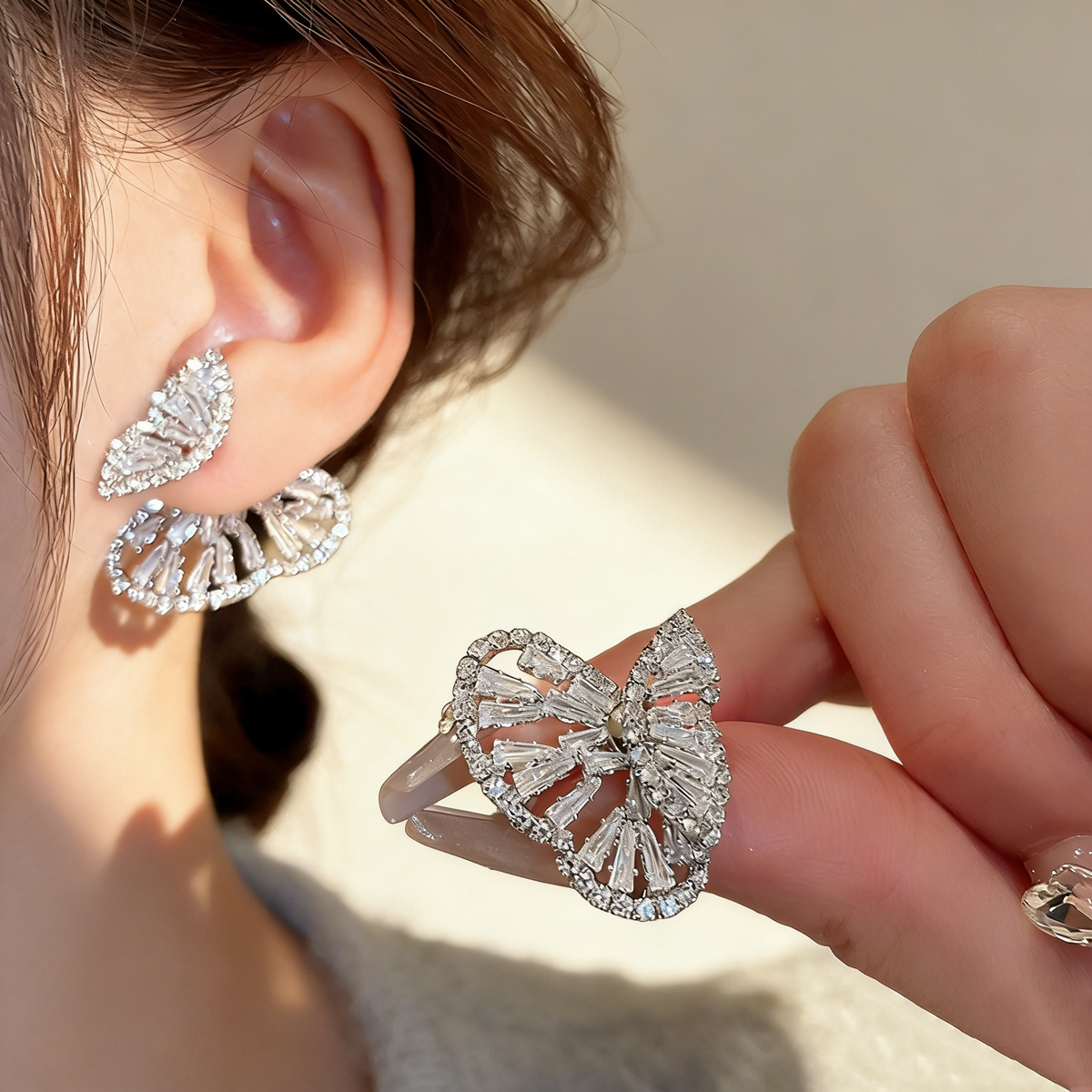 Elegant Butterfly Earrings
