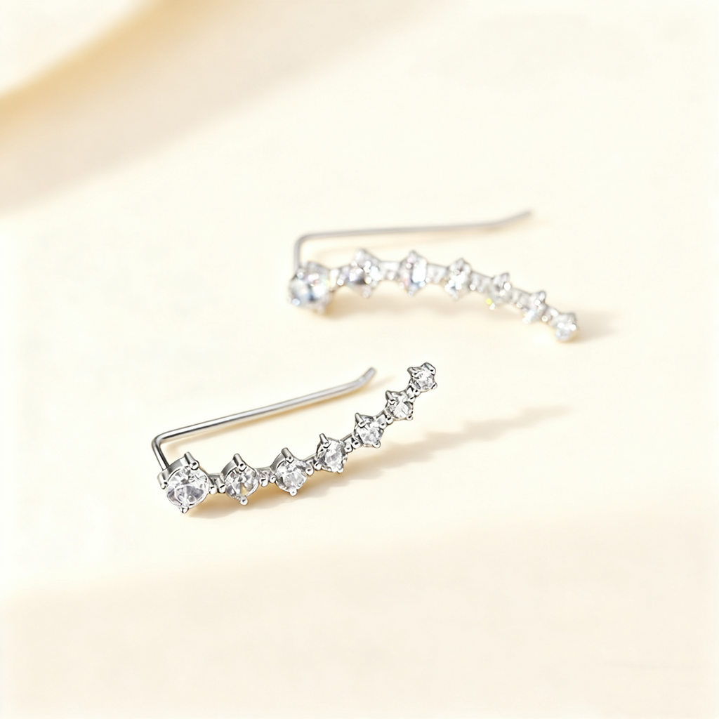Elegant Diamond Ear Cuff