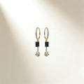 Tassel Diamond Ball Earrings