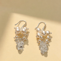 Elegant Pearl Tassel Earrings