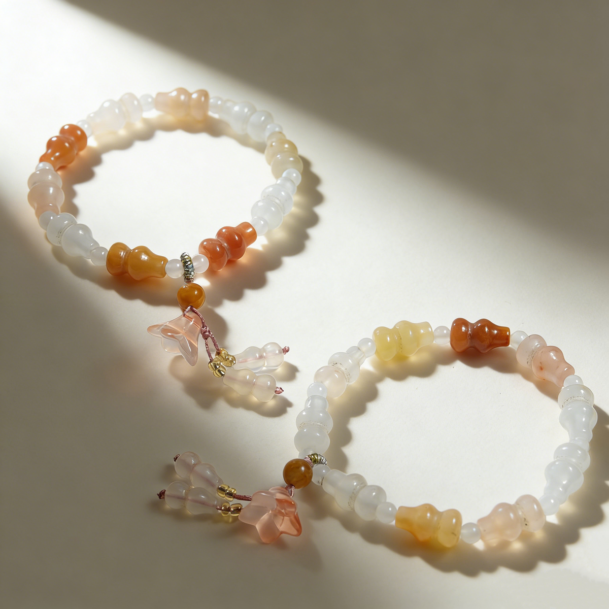 Natural Jade Beaded Bracelet Series