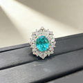 Paraiba Elegance Diamond Ring