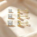 Classic Square Stud Earrings