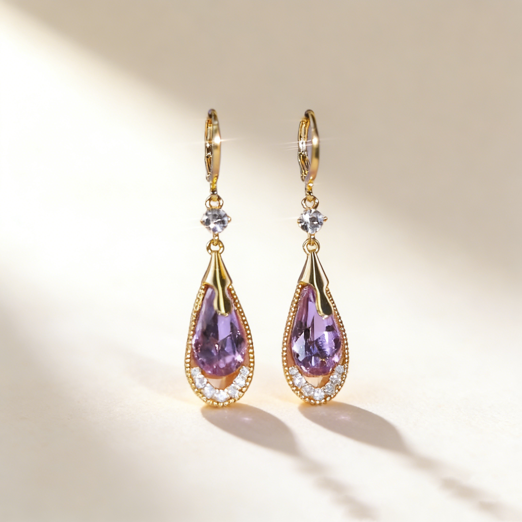 Teardrop Tassel Earrings