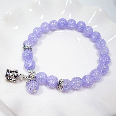 Crown Cat's eye stone Bracelet