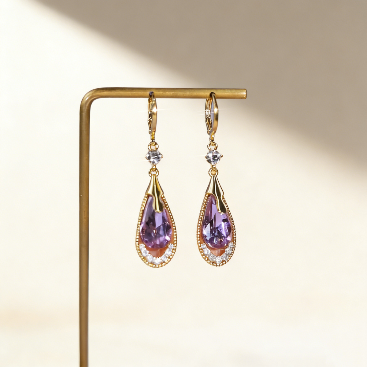 Teardrop Tassel Earrings
