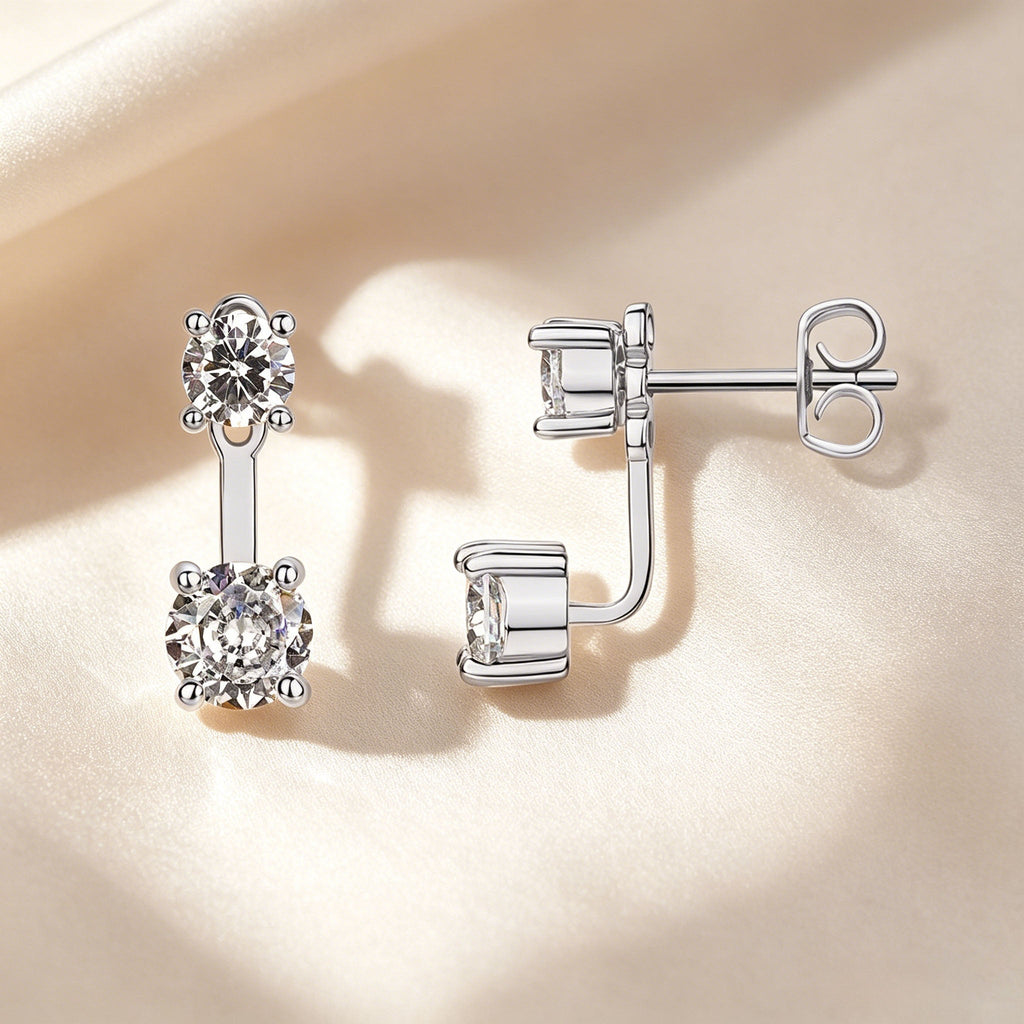 Elegant Back-hook Stud Earring Collection