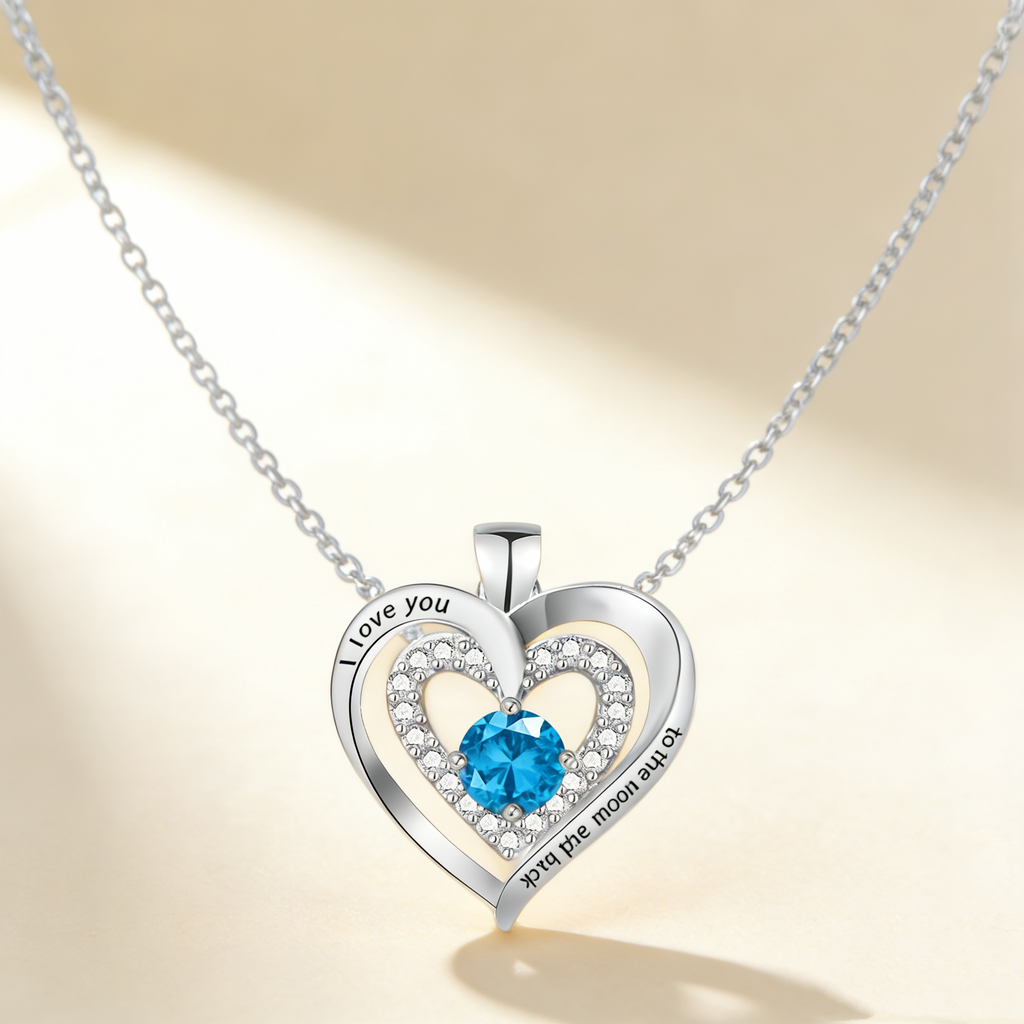 Heart Engraved Necklace