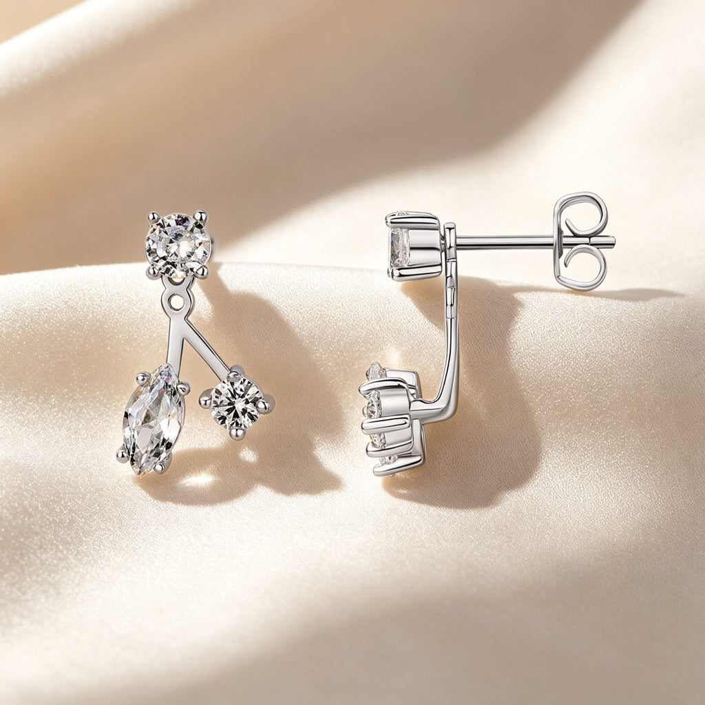 Elegant Back-hook Stud Earring Collection