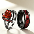 Eternal love couple rings