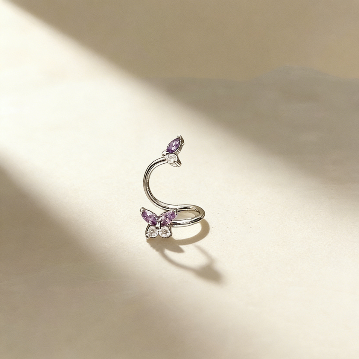 S-Shaped Horseshoe Hoop Earrings Series