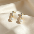 Grace Pearl Drop Earrings