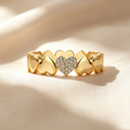 Eternal Heart Band Ring