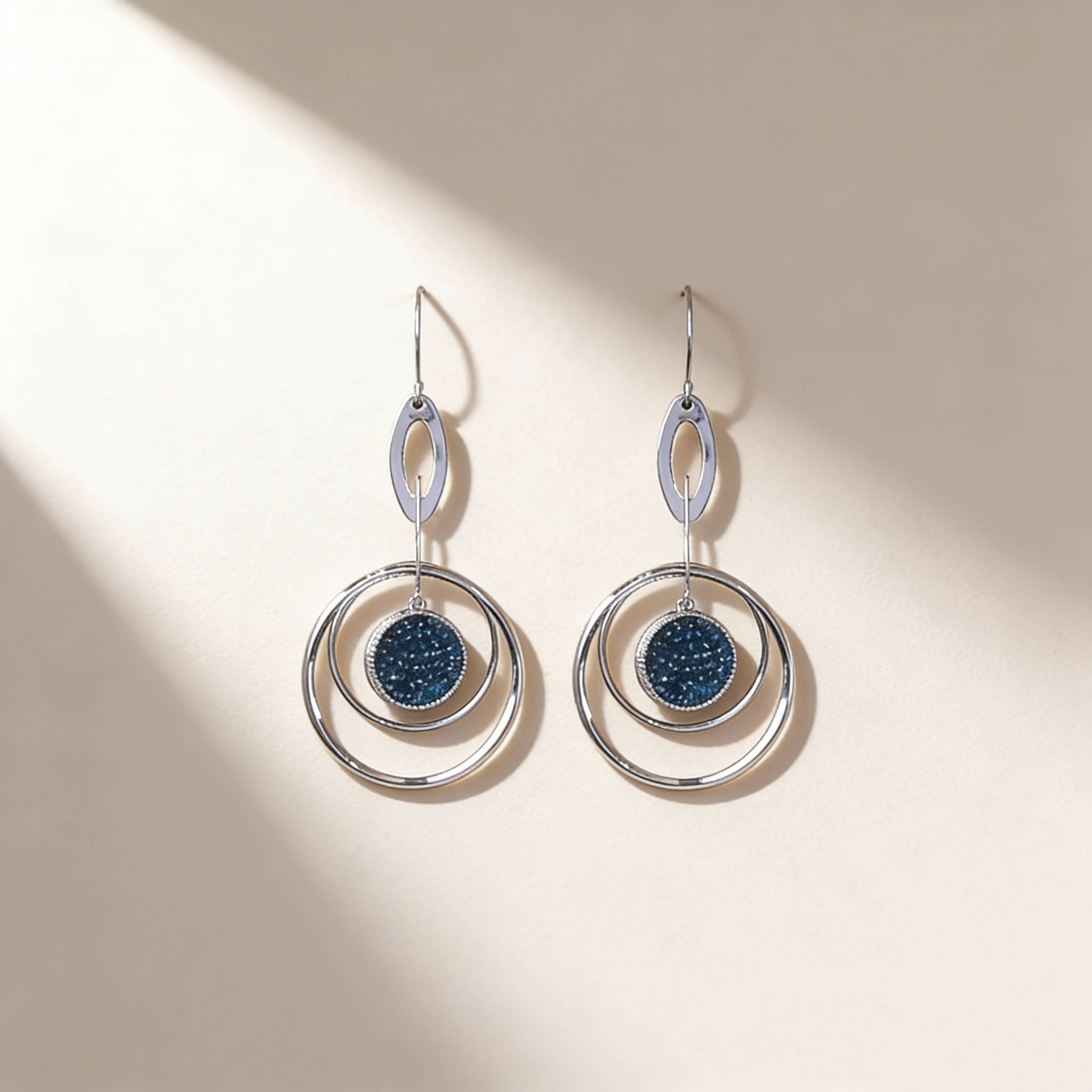 Interlocking Hoop Earrings