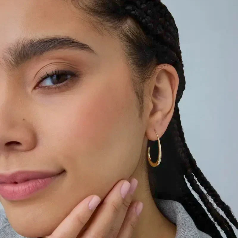 Sculpted Teardrop Earrings