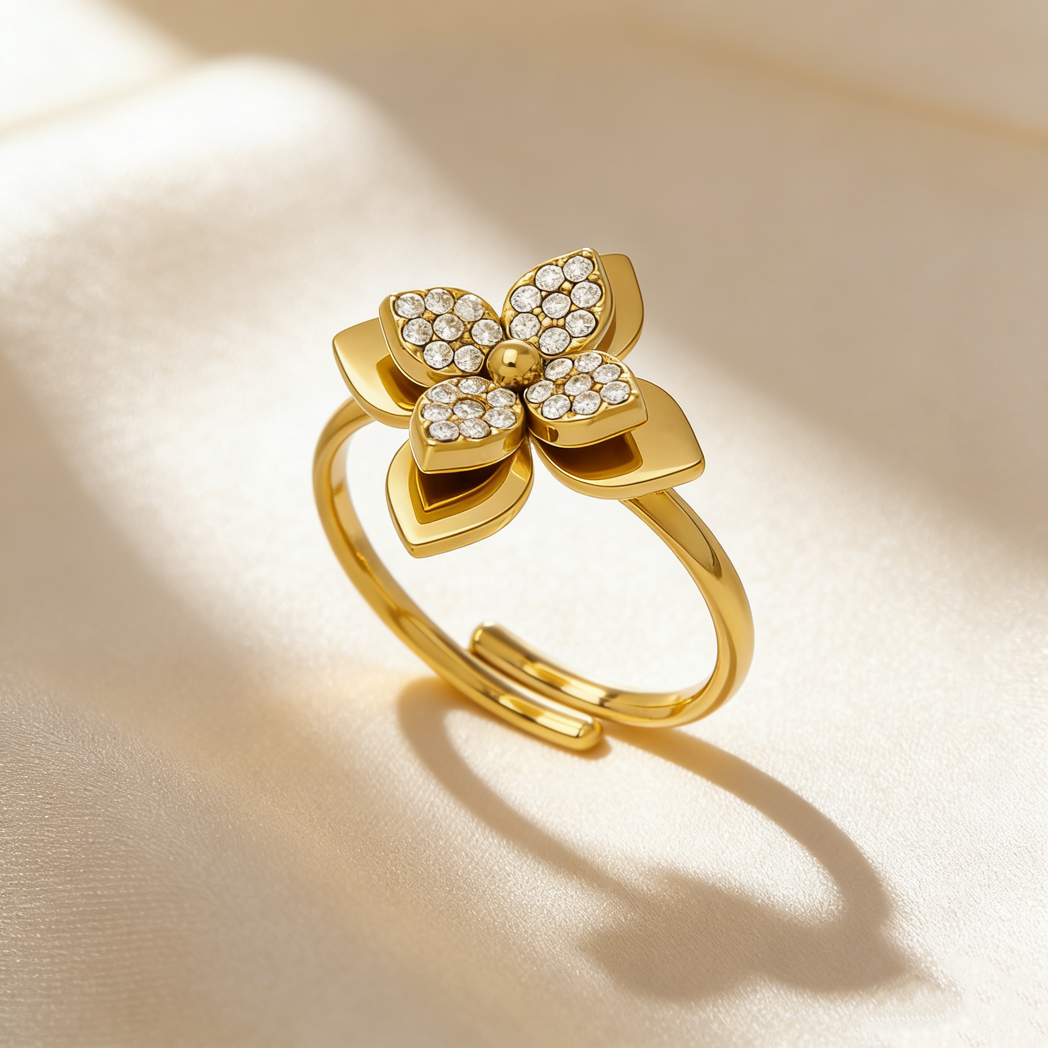 Minimalist Floral Jewelry Set