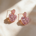 Elegant  Heart Earrings