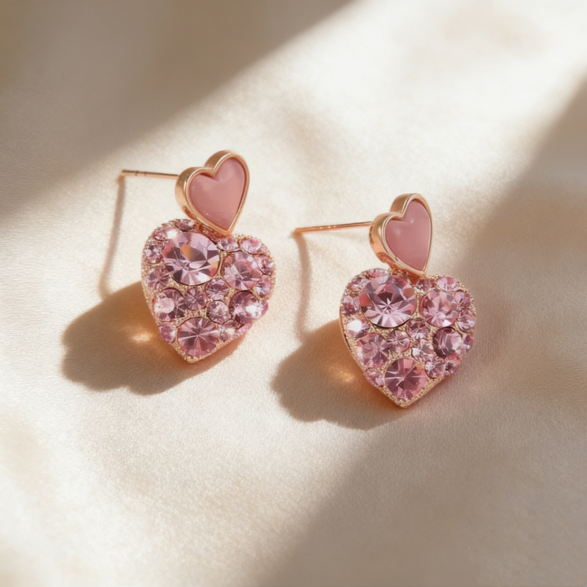 Elegant  Heart Earrings