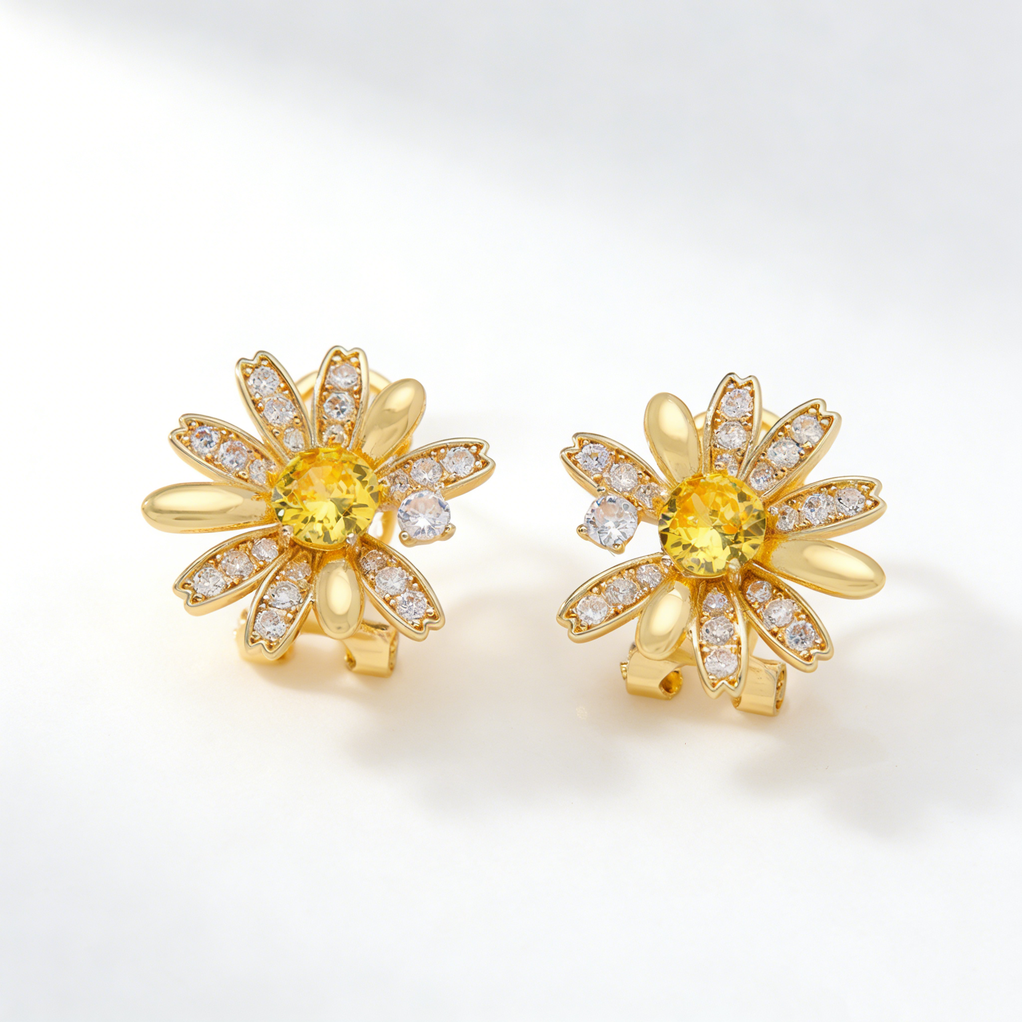 Elegant Daisy Earrings