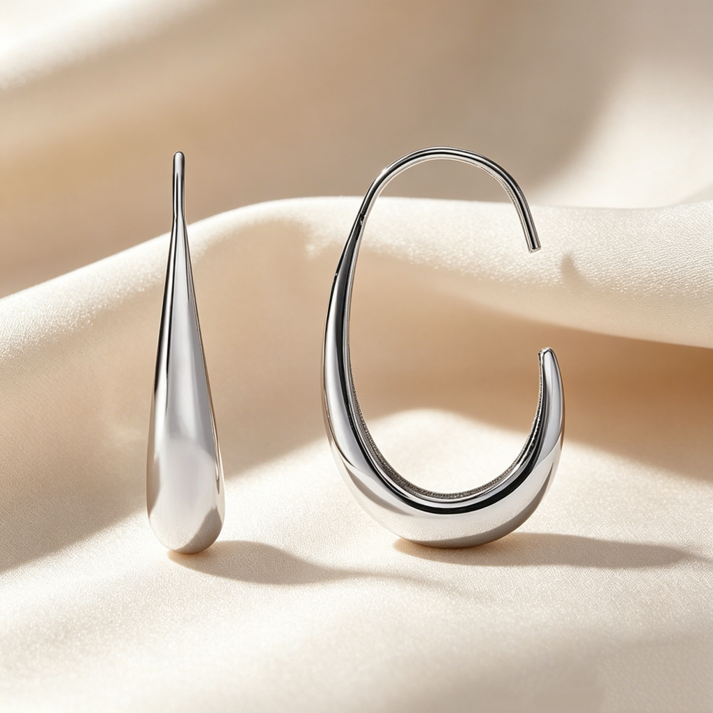Sculpted Teardrop Earrings