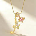Romantic Letter Pendant Necklace