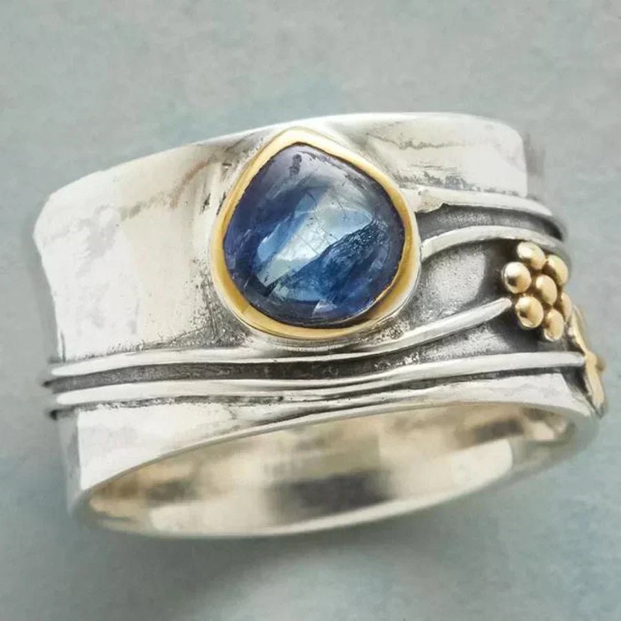 Gertruda - Czech Gem Meditation Ring