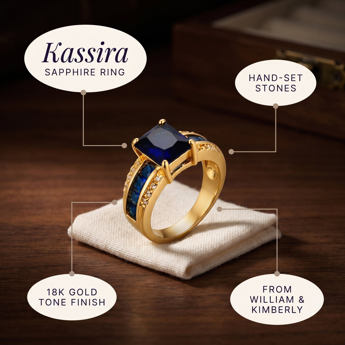 Kassira Sapphire Ring