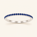 Soraya White Gold Sapphire Ring
