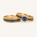 Isadora Gold Sapphire Set