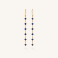 Sabina Gold Sapphire Earrings