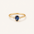 Dalila Gold Sapphire Ring
