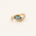 Agnese Gold Sapphire Ring