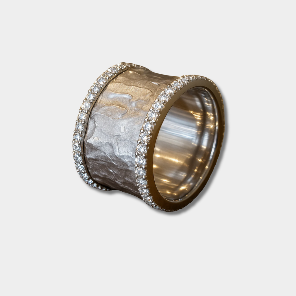 Hannah - Vintage Ring Silver Zirconium