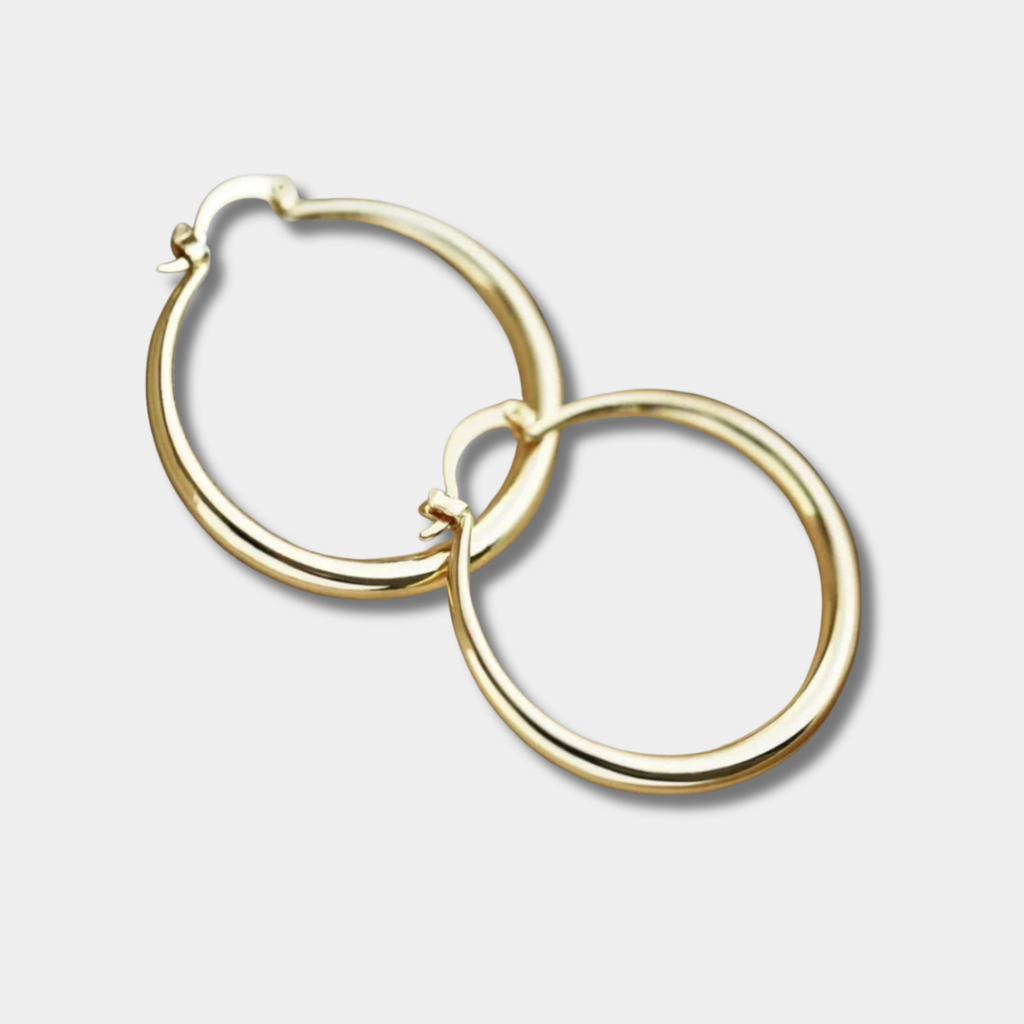 Lillian - Large Gold Earrings