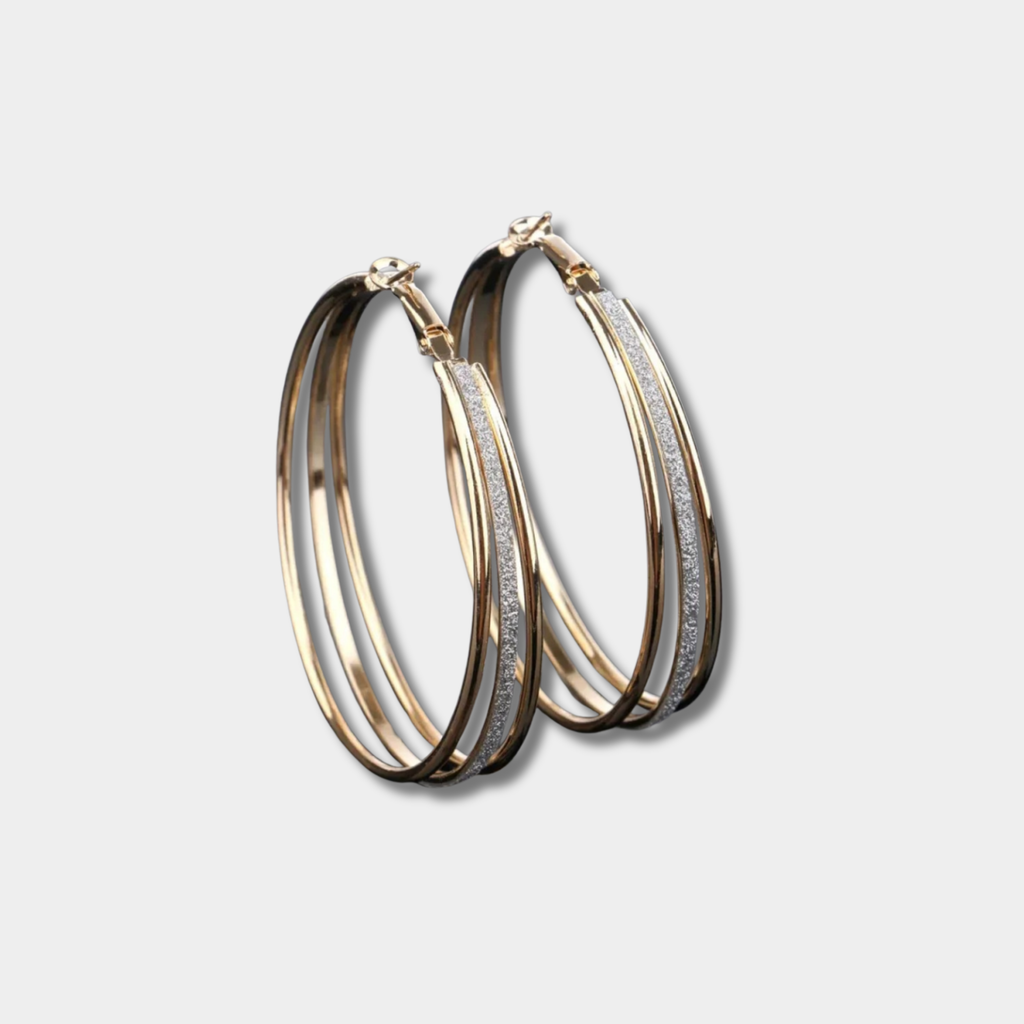 Ria - Gold Earrings
