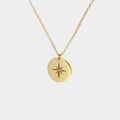 Sophie – A silver necklace with multiple layers and a modest pendant shape.