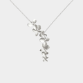 Stephanie – A delicate circular design gold necklace.