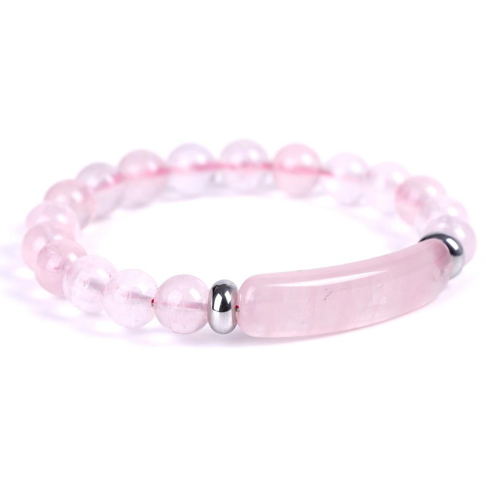 Natural Crystal & Agate Stone Bracelets