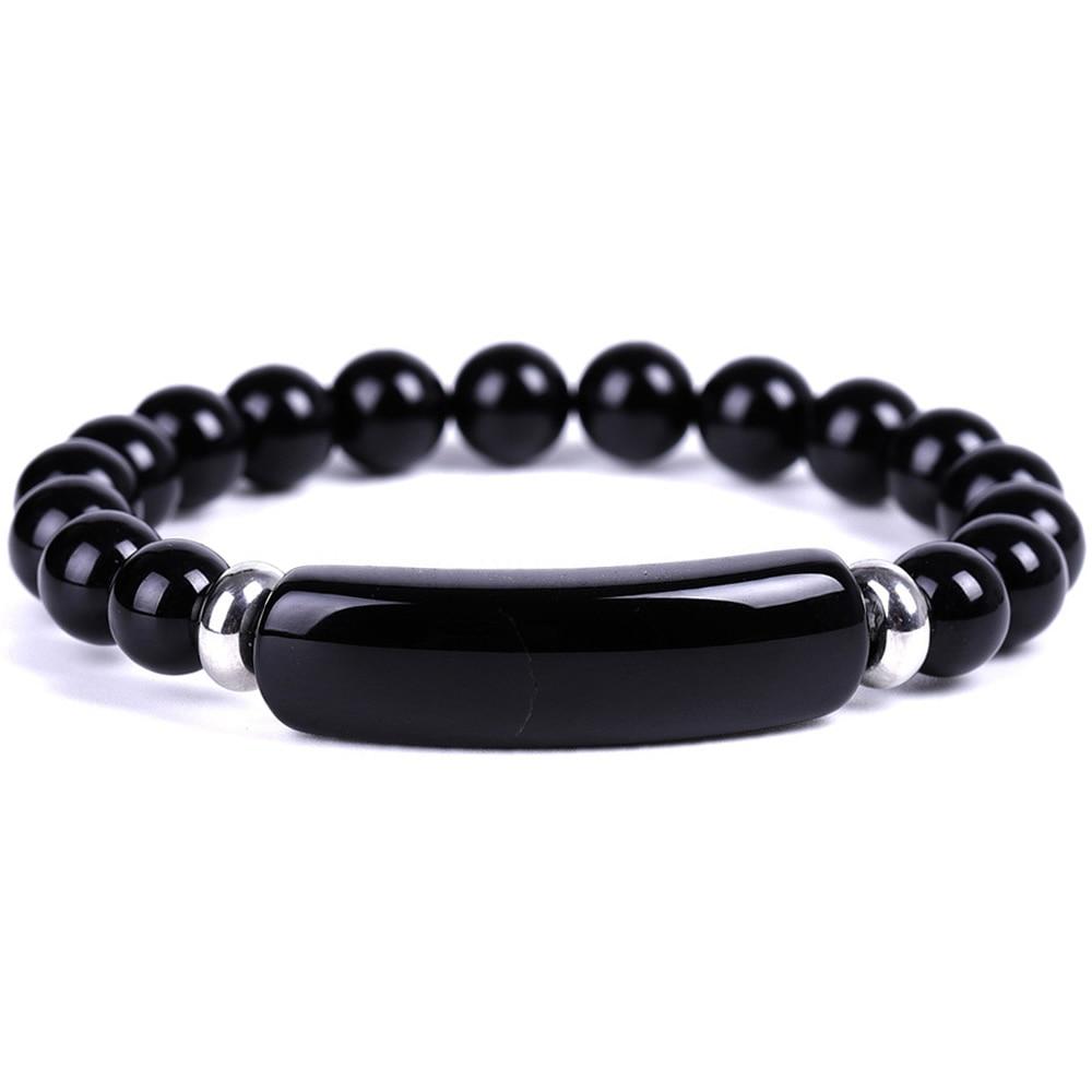 Natural Crystal & Agate Stone Bracelets