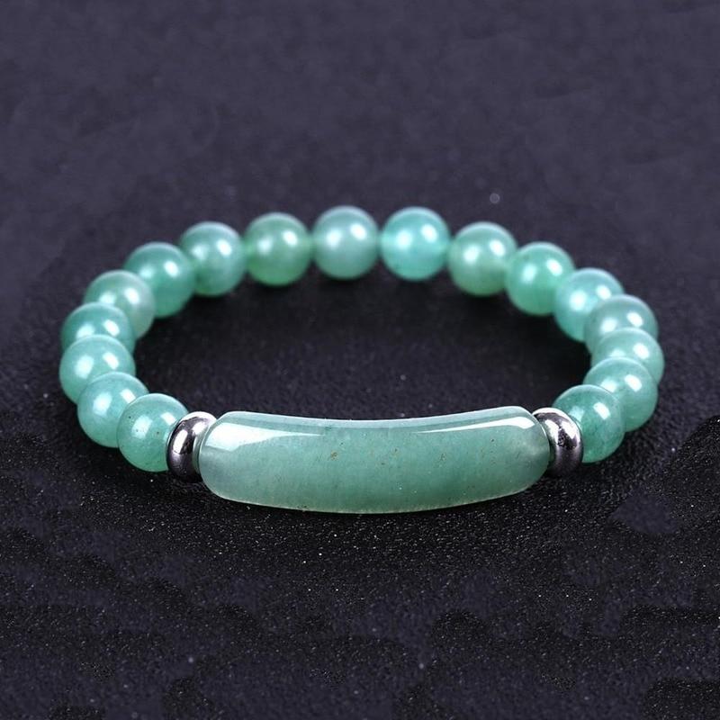 Natural Crystal & Agate Stone Bracelets