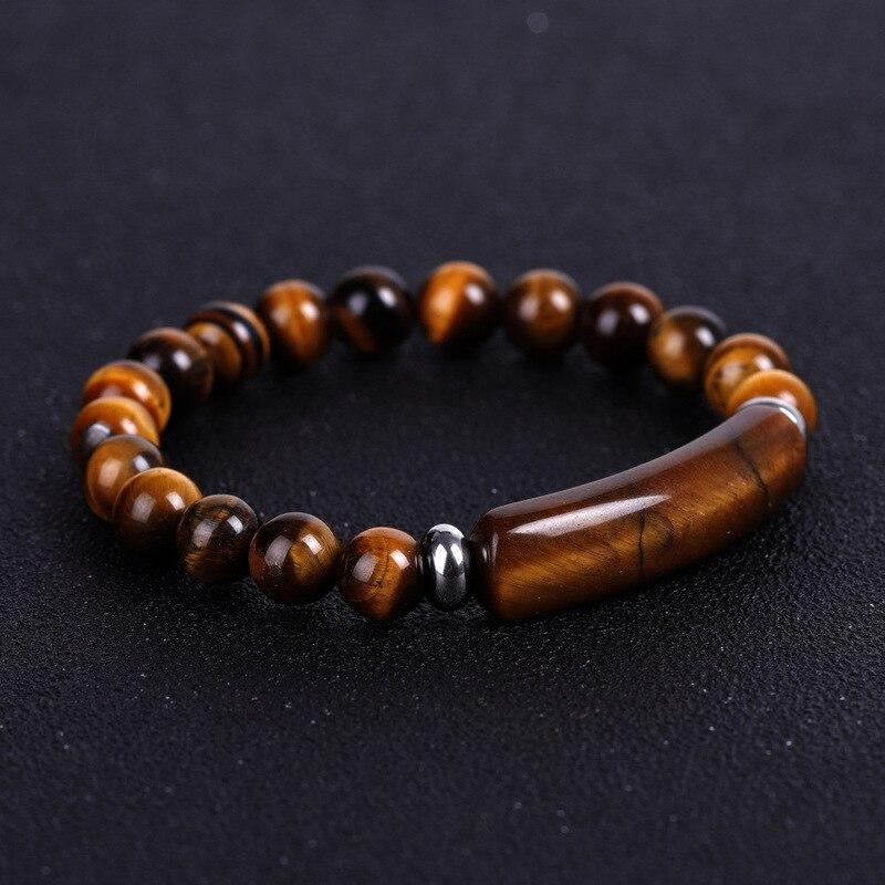 Natural Crystal & Agate Stone Bracelets
