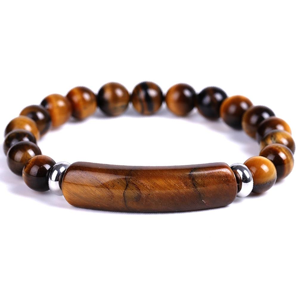 Natural Crystal & Agate Stone Bracelets
