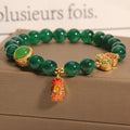 Avocado ? Green Agate Bracelet