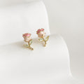 Rose Blooms • Crystal Earring