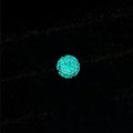 Fireworks Cut Colored Gem Stud Earrings
